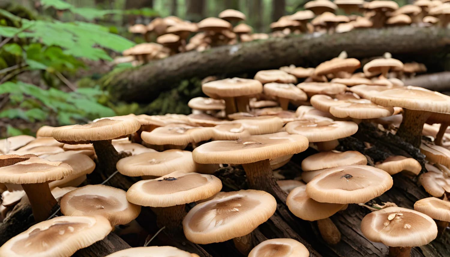 Shiitake (Lentinula edodes)